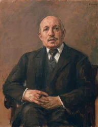 Samuel Fischer / Painting by Lieberman